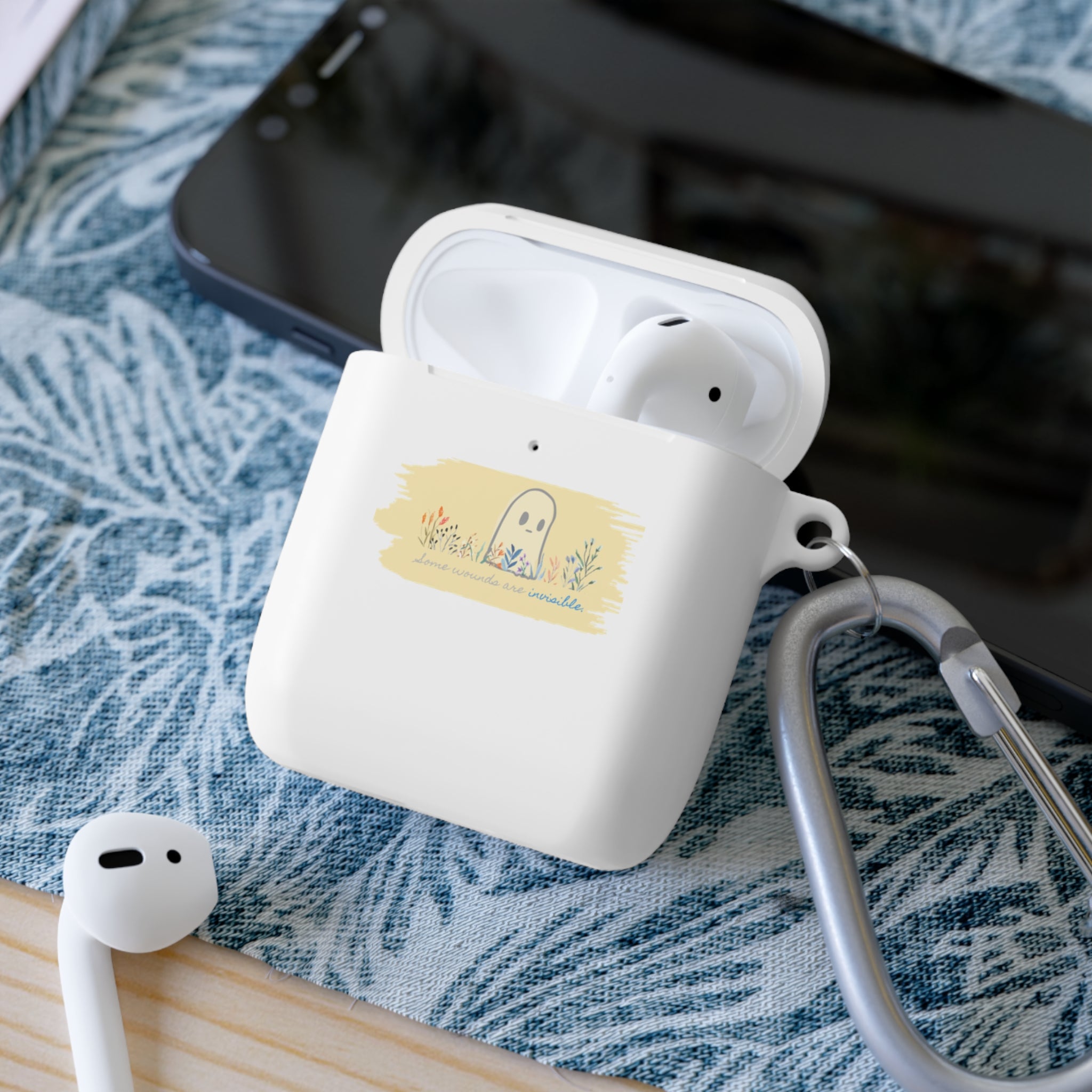 Invisible Ghost Series - "Some wounds are invisible." AirPods and AirPods Pro Case Cover