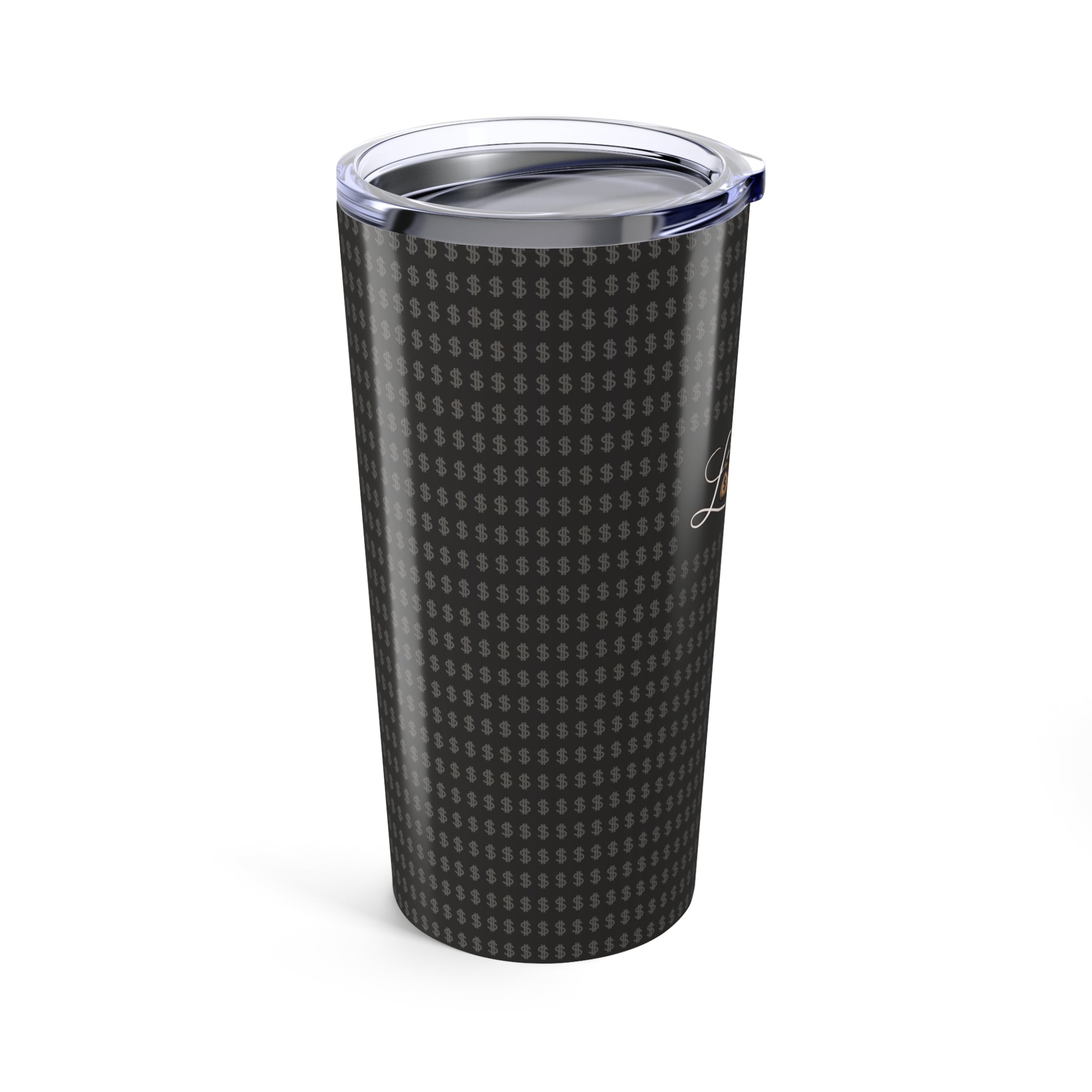 Loot Cakes – 20oz Tumbler Black Patterned – Open Edition