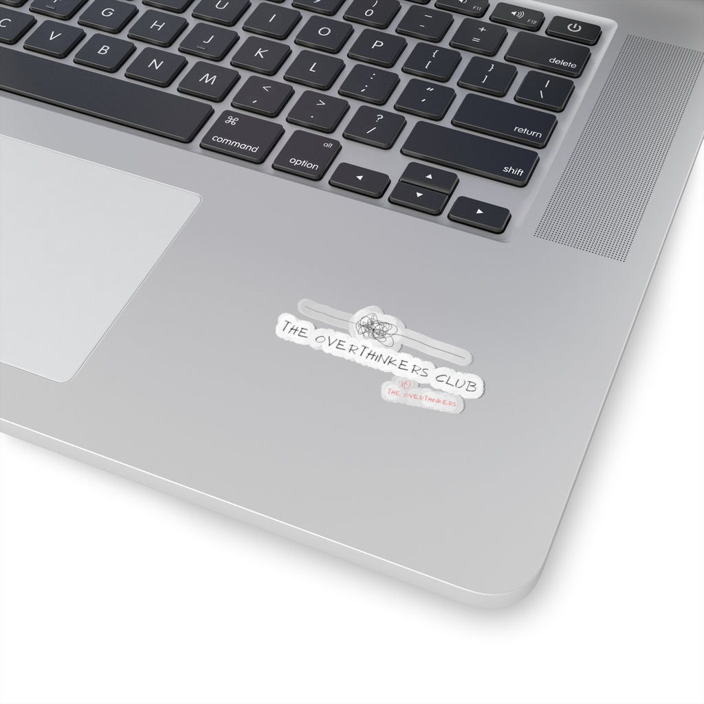 The Overthinkers Club Series - "The Overthinkers Club -xo The Overthinkers" Kiss-Cut Stickers