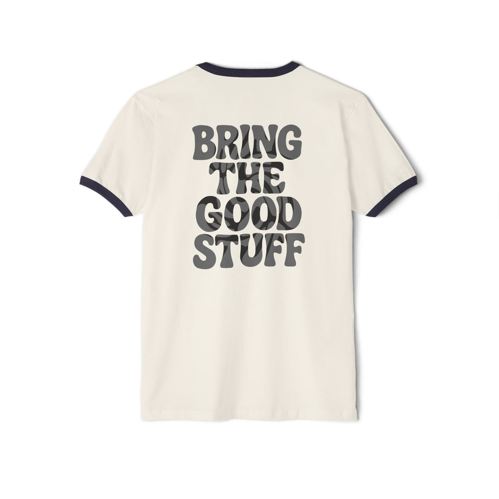 Bring The Good Stuff - "Twirl" Ringer Tee - Open Edition