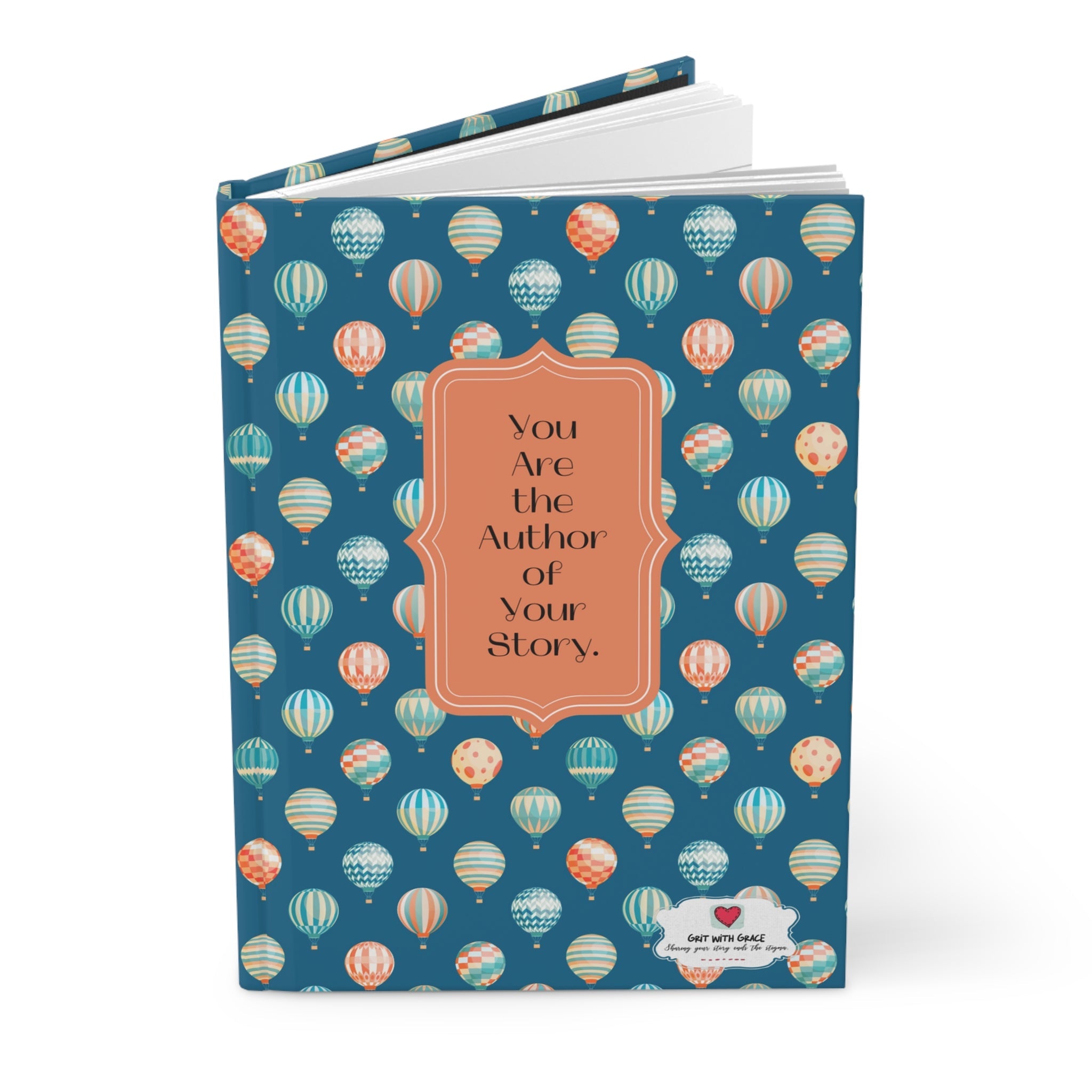 Grit with Grace 'Strength in Resilience' Hardcover Journal