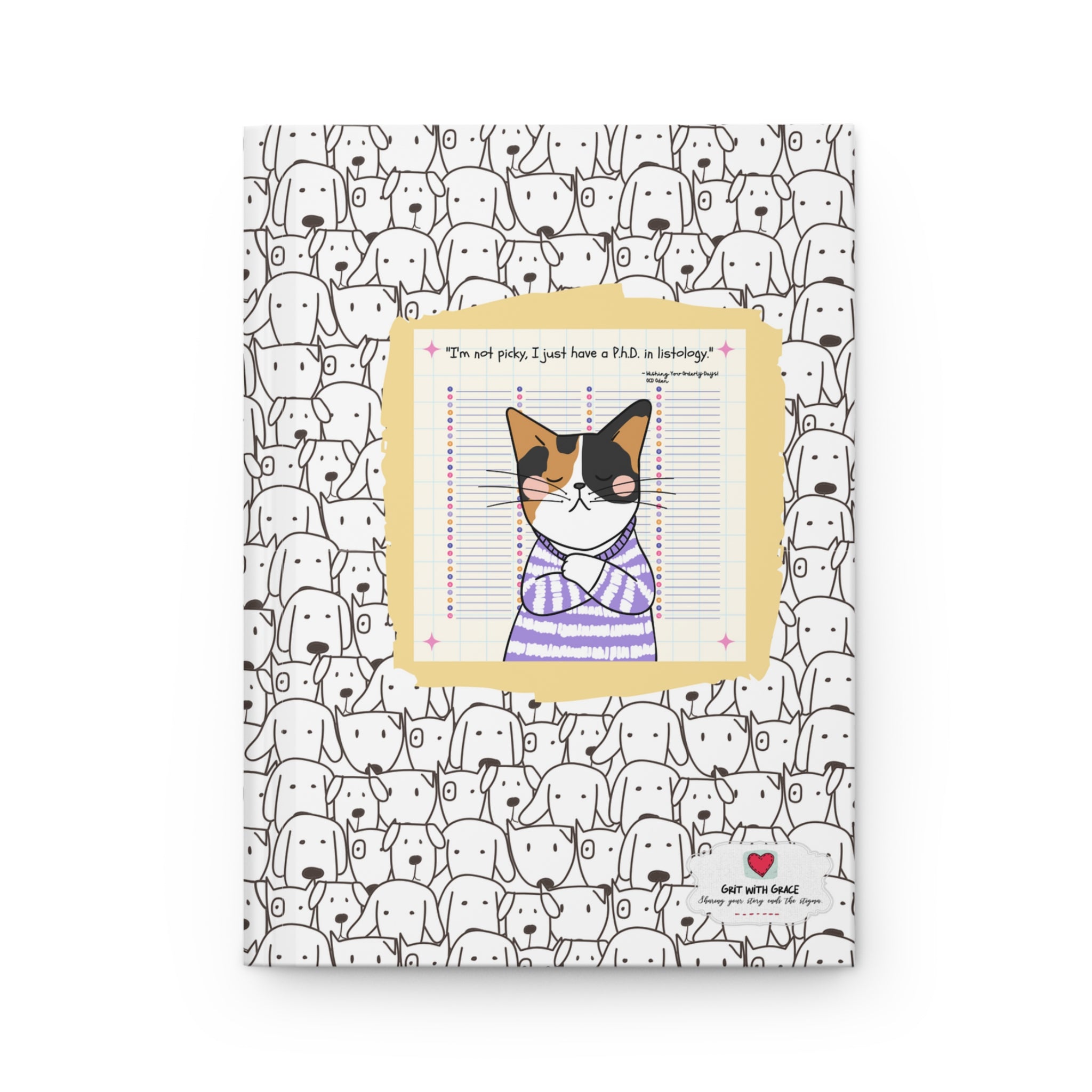 Grit With Grace Precision Pursuit Hardcover Journal