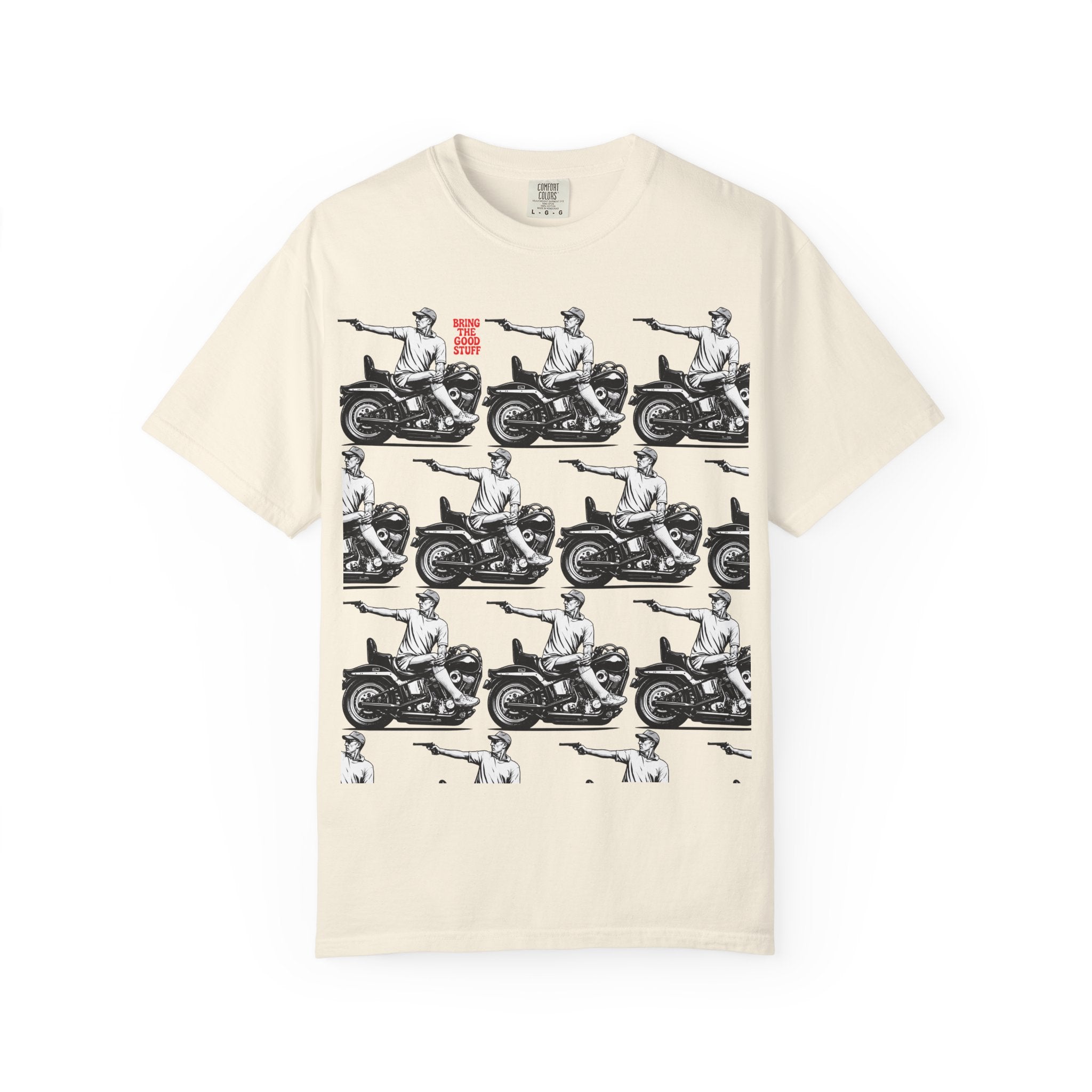 Bring The Good Stuff Hunter Motorcycle II Tee