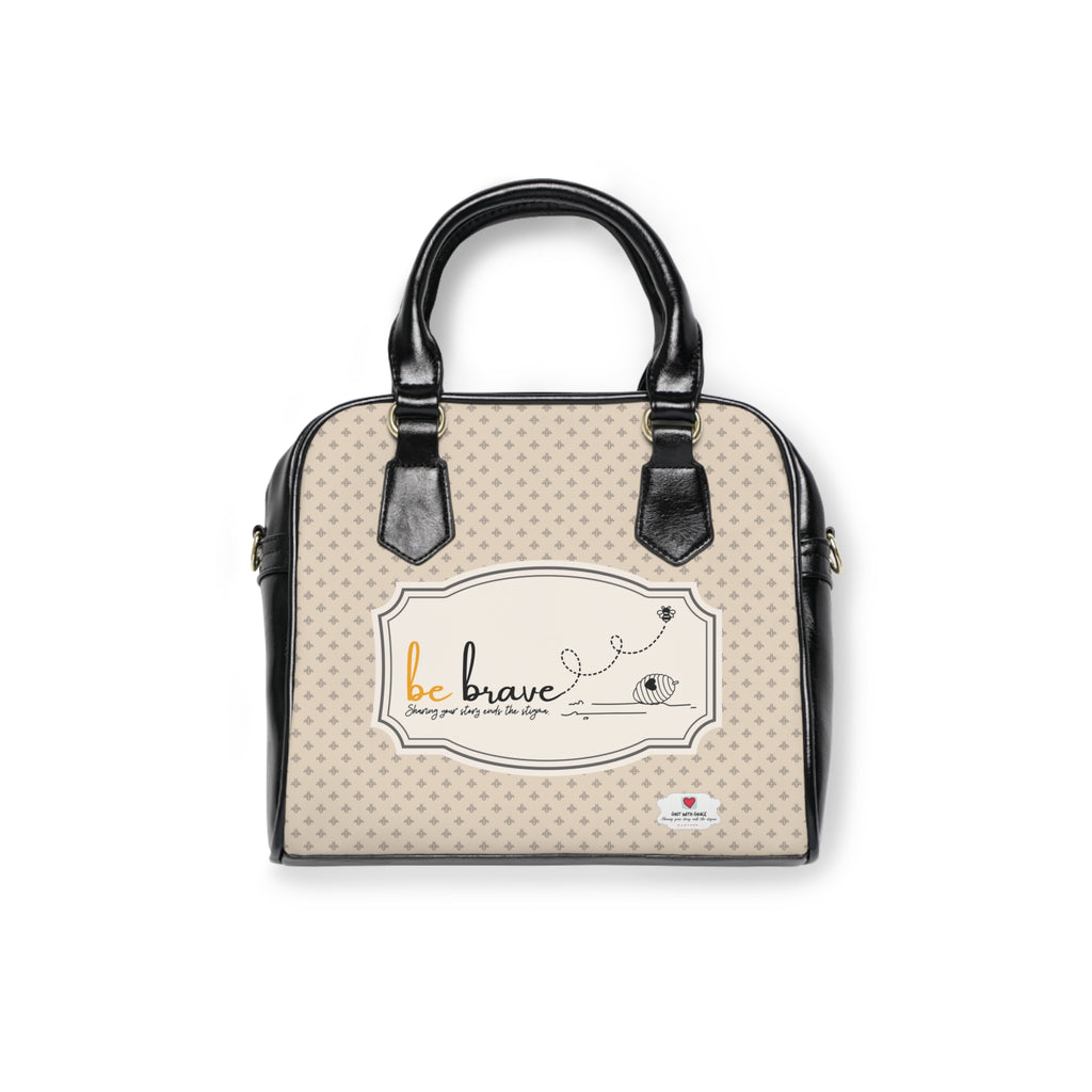 Bee Happy Series 'be brave' Shoulder Handbag Edition
