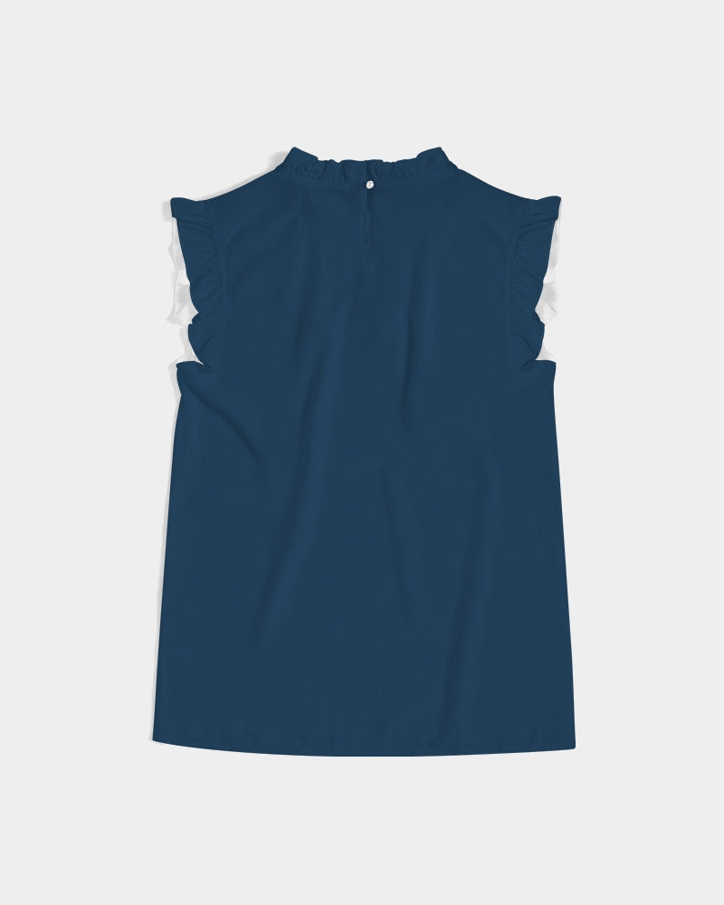 Invisible Ghost 'Invisible Wounds' Women's Ruffle Sleeve Blouse