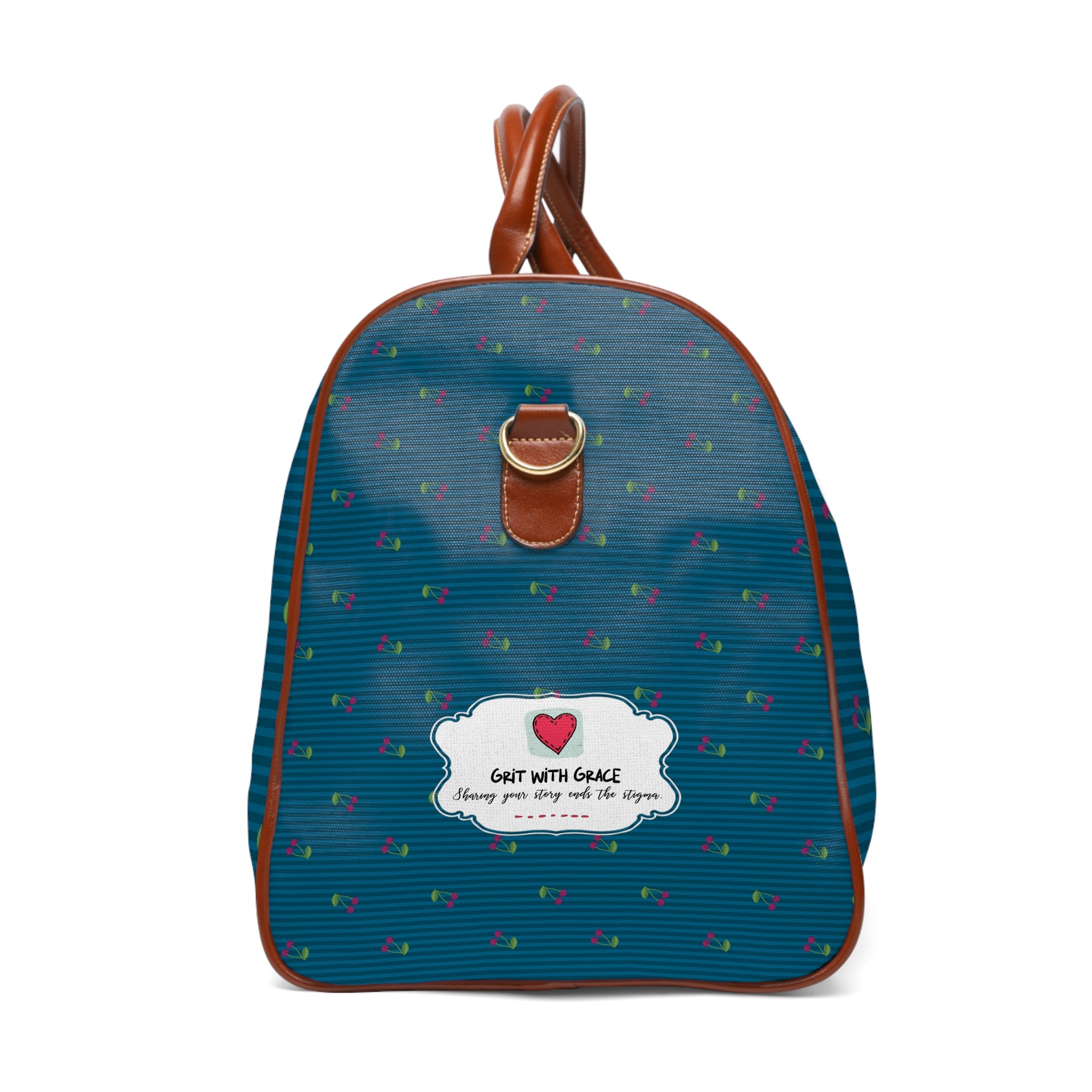 Invisible Ghost Series - "Some wounds are invisible." Waterproof Travel Bag