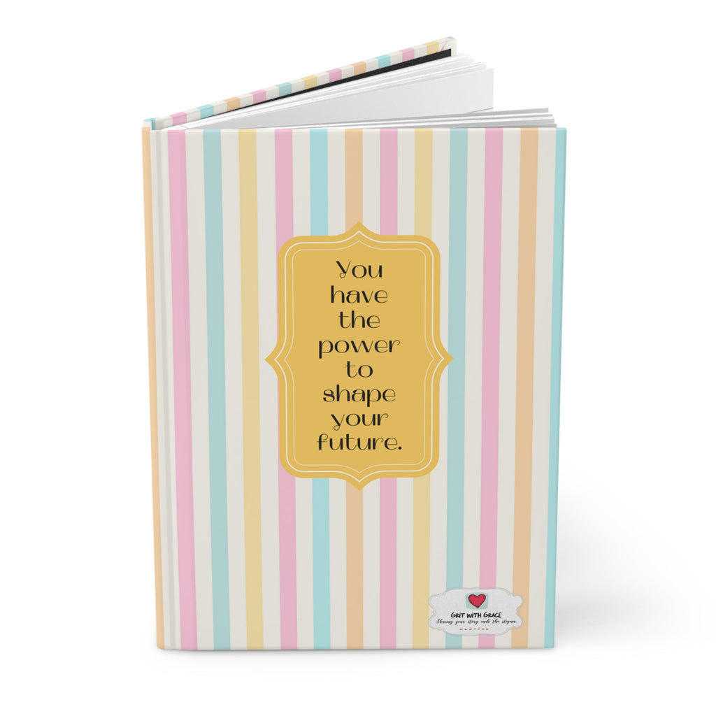 Grit with Grace 'Strength in Resilience' Hardcover Journal