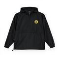 Bring The Good Stuff Light Blue Packable Anorak