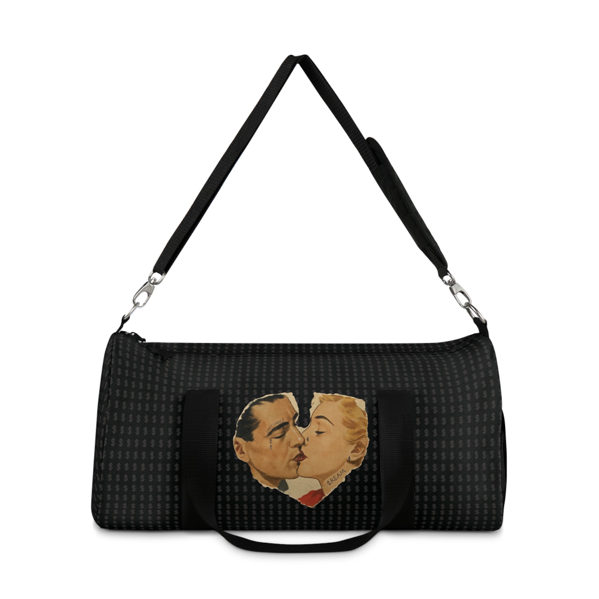 Loot Cakes - Retro Kiss Heart Duffel Bag - Open Edition
