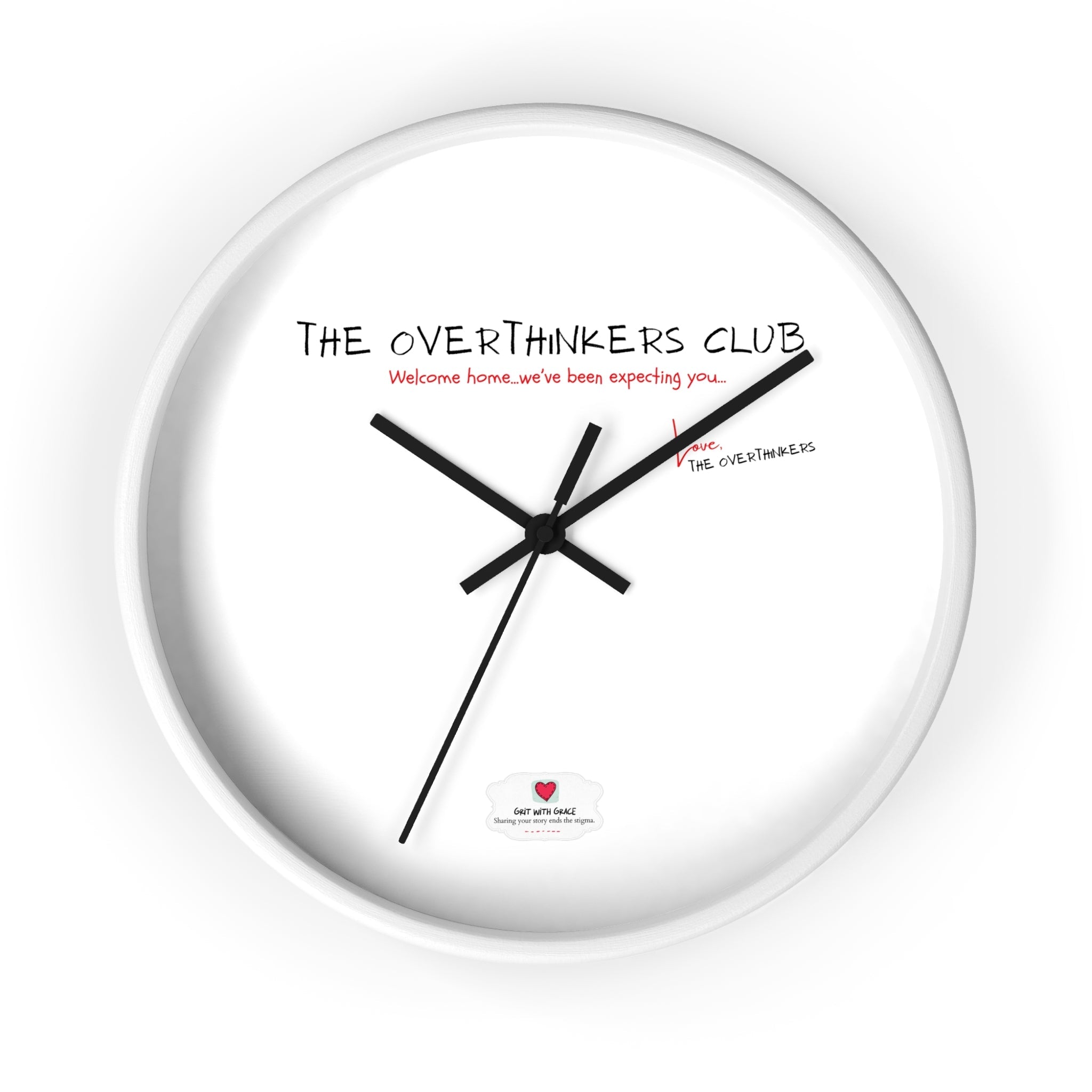 Overthinkers Club Exclusive Timepiece Wall Decor