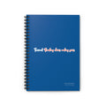 Mental Health Matters - "Trauma? Breaking chains, making gains." Spiral Notebook - Ruled Line
