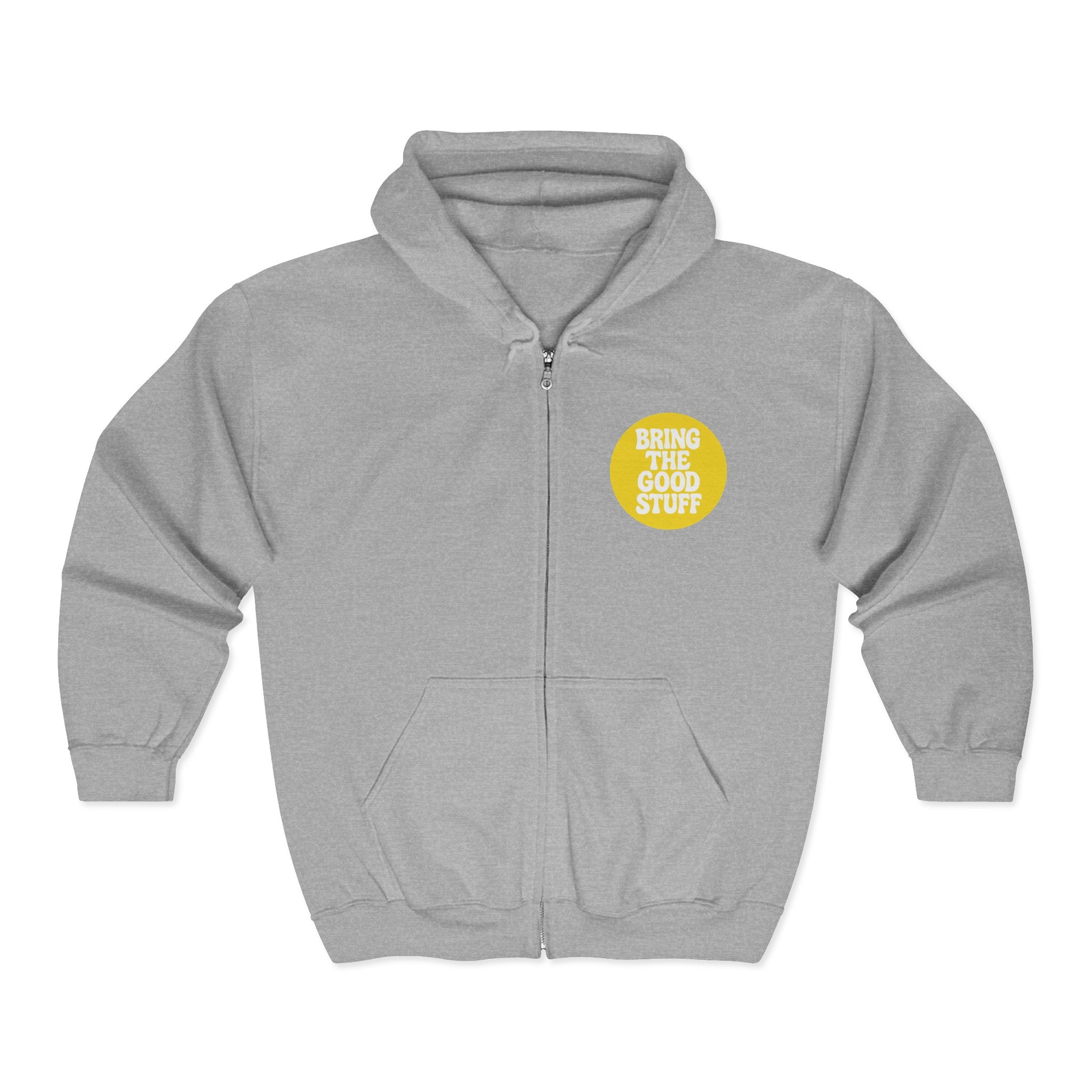 Bring The Good Stuff Kick Back Zip Hoodie