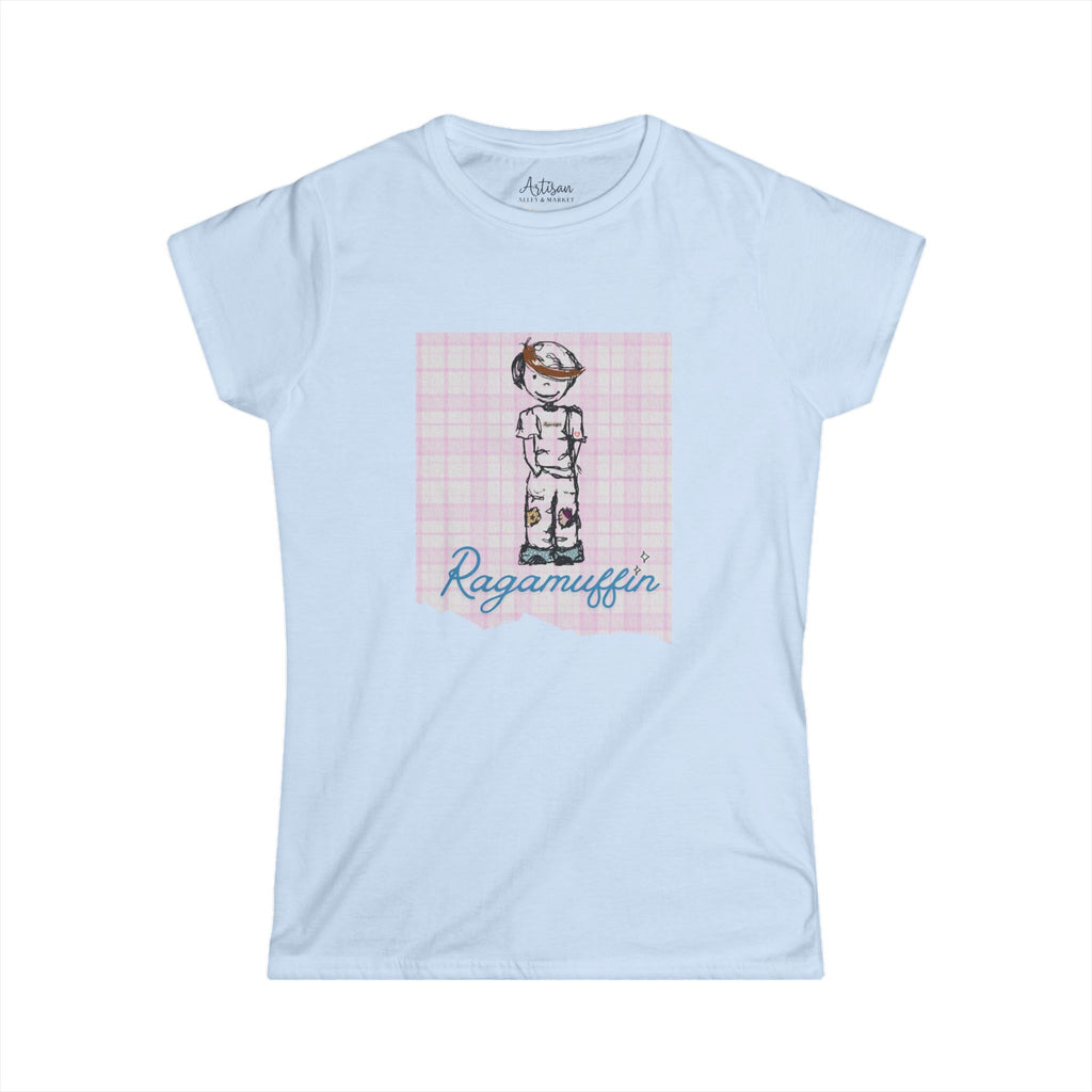 Ragamuffin – Vintage Kid Illustration Graphic Tee – Open Edition