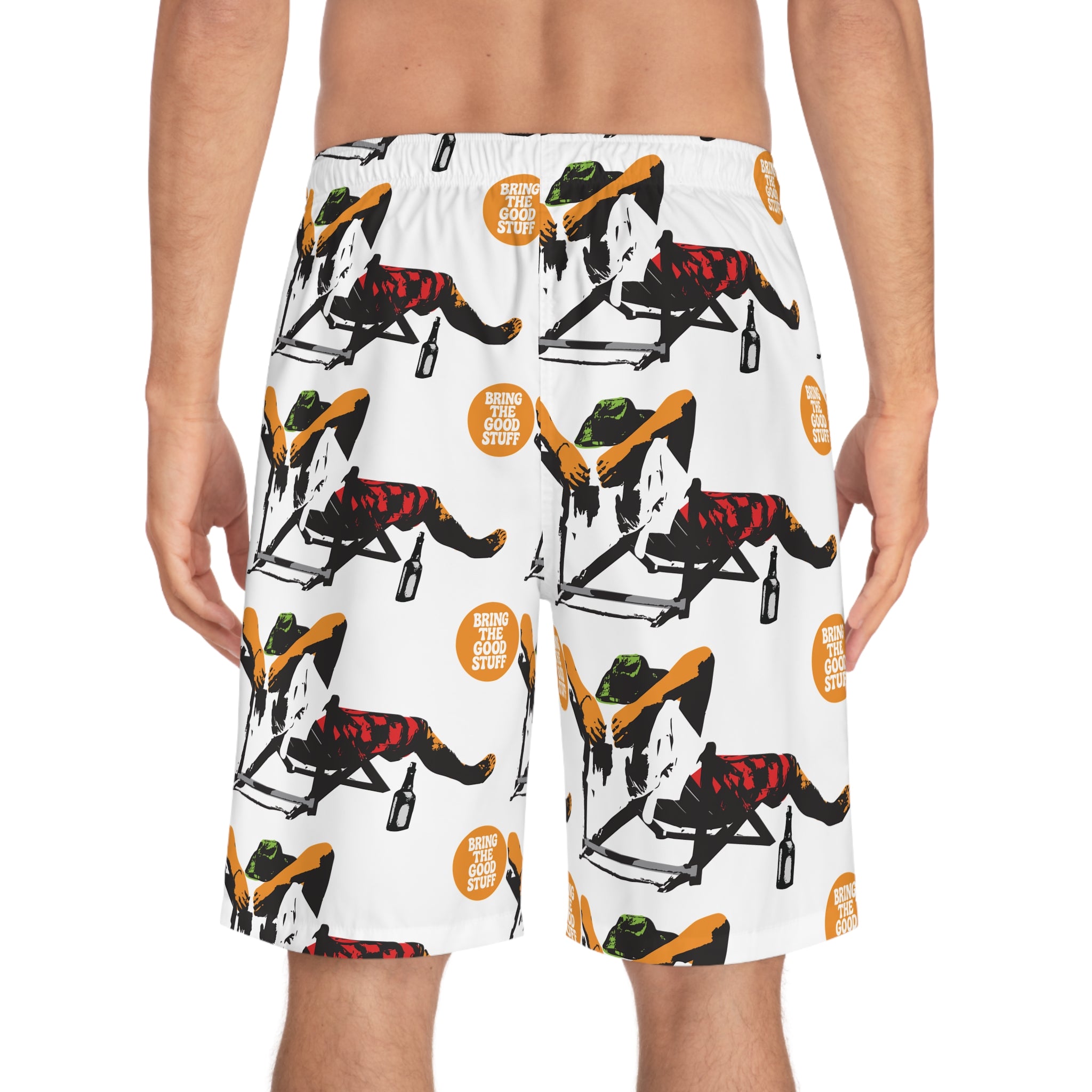 Bring The Good Stuff Kick Back Board Shorts