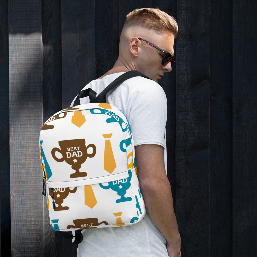 Cool Dad's Waterproof But Stylish Backpack