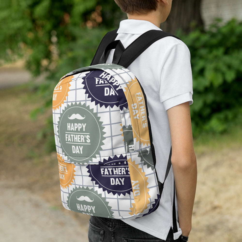 Cool Dad's Waterproof But Stylish Backpack