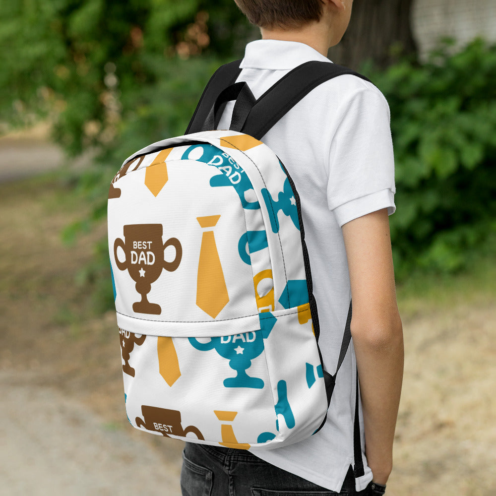 Cool Dad's Waterproof But Stylish Backpack