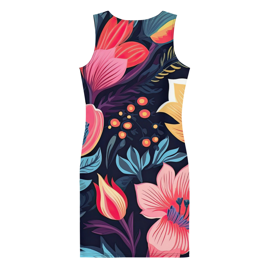 Floral Lover's Springtime Party Dress