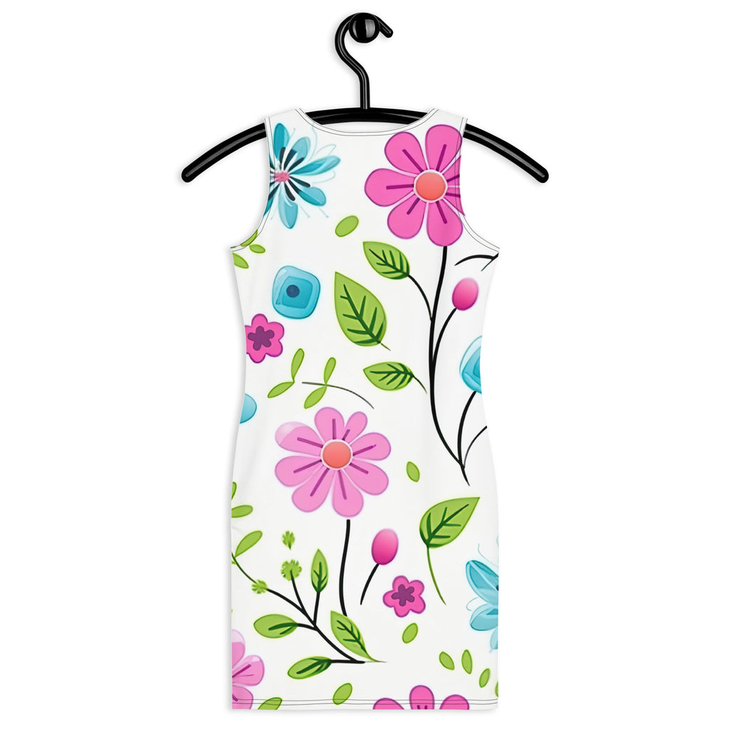 Floral Lover's Springtime Party Dress