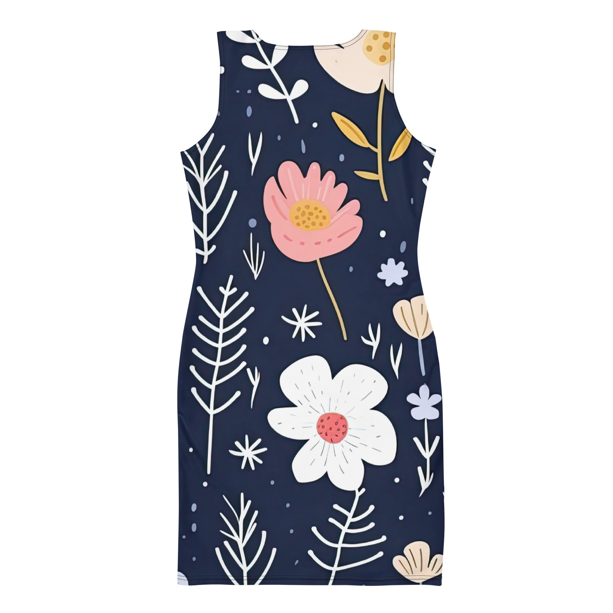 Floral Lover's Springtime Party Dress