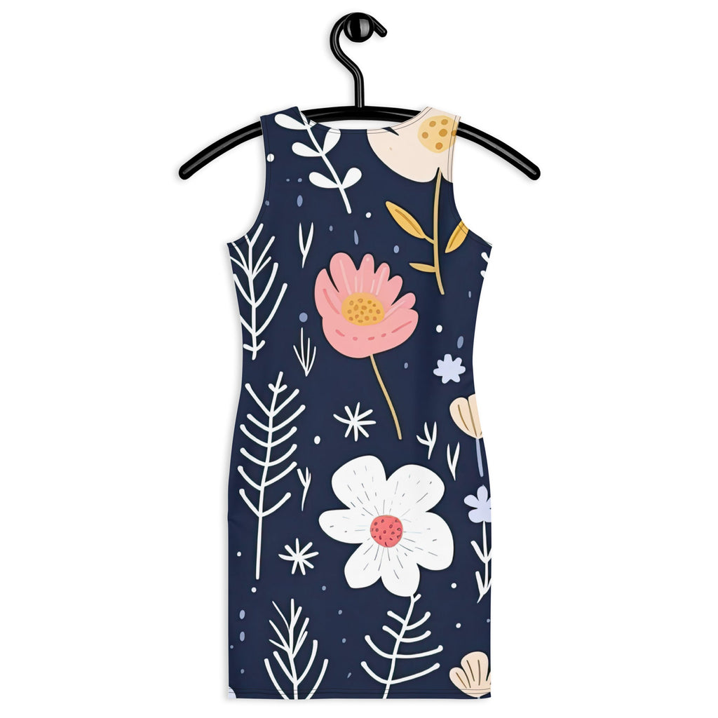 Floral Lover's Springtime Party Dress