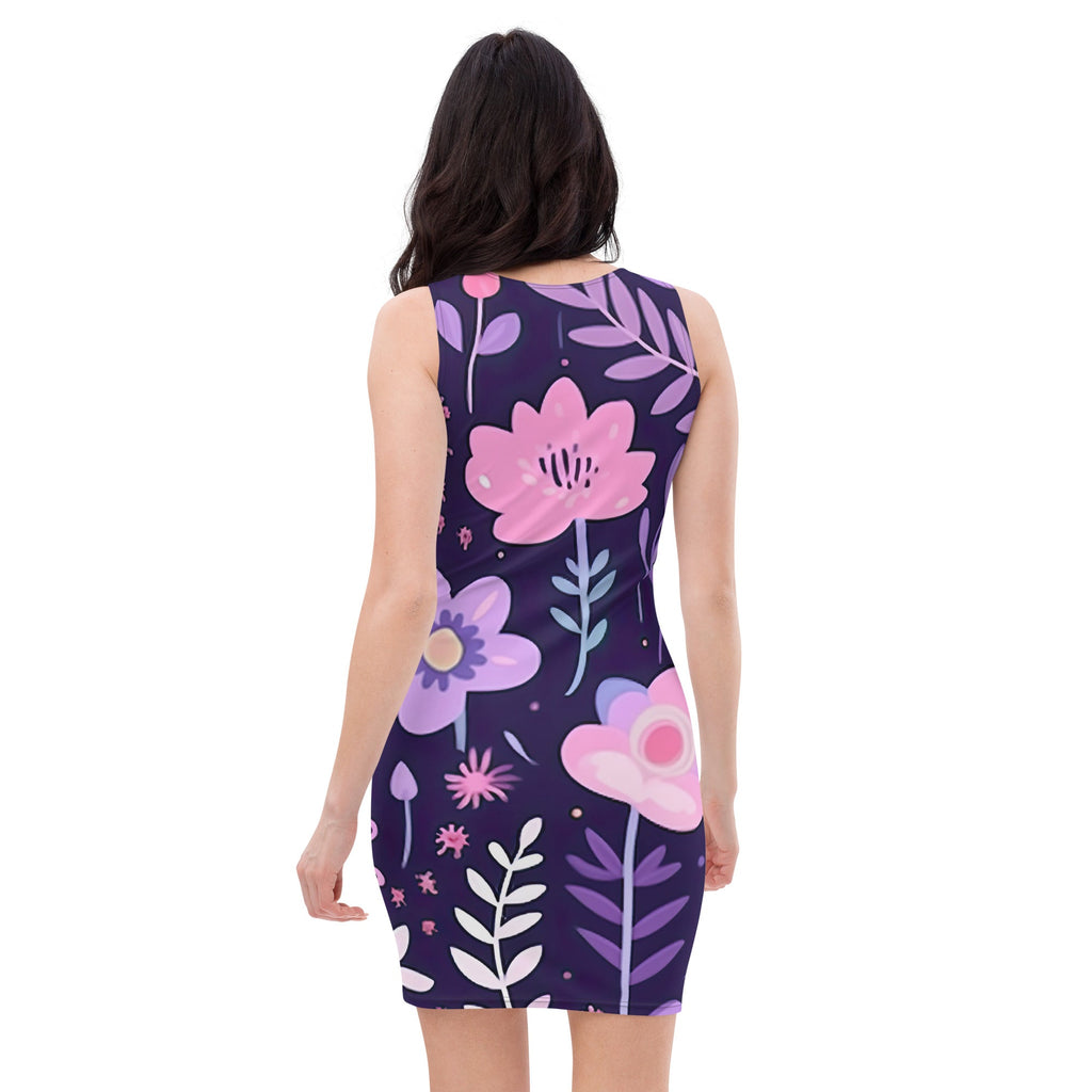 Floral Lover's Springtime Party Dress