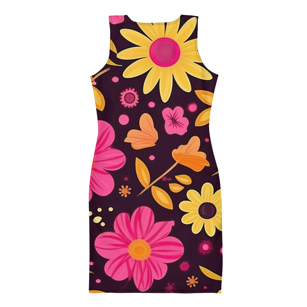 Floral Lover's Springtime Party Dress
