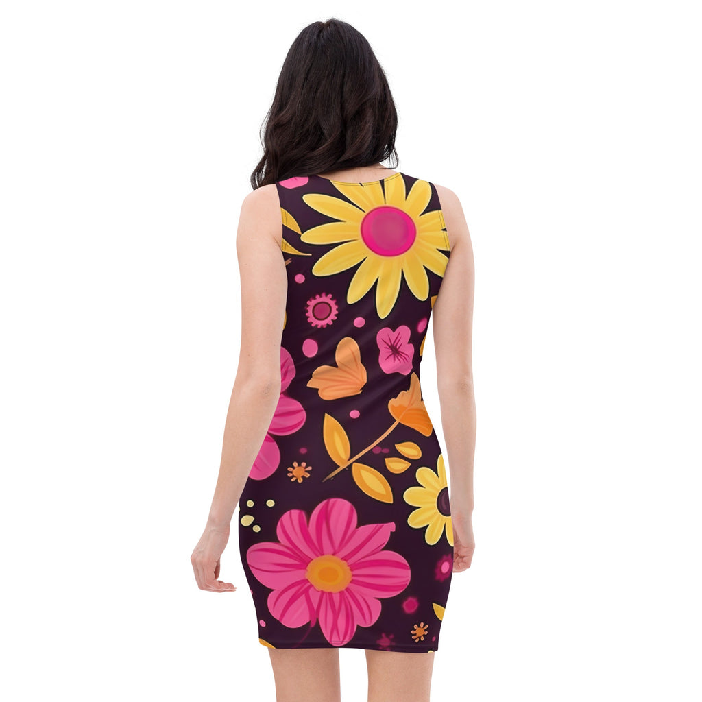 Floral Lover's Springtime Party Dress