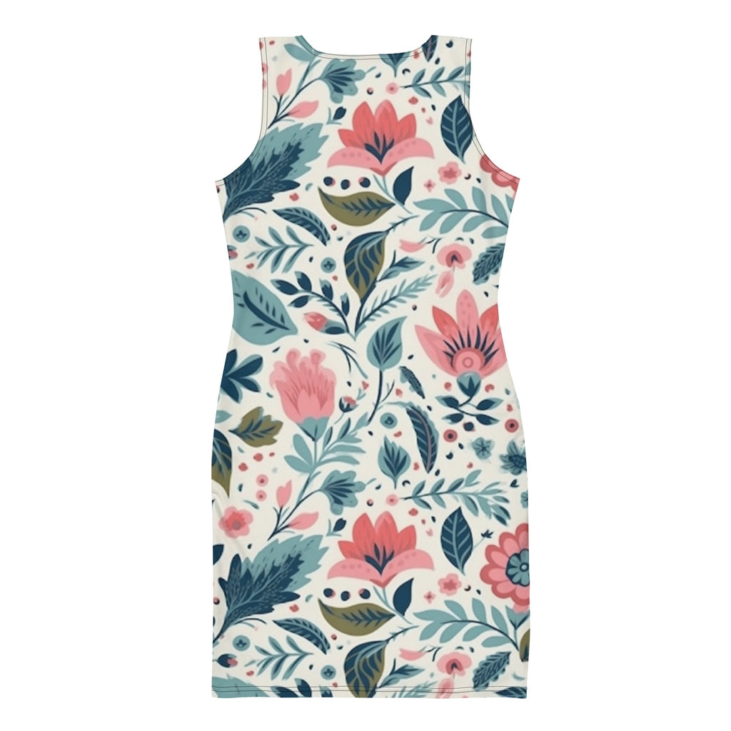 Floral Lover's Springtime Party Dress