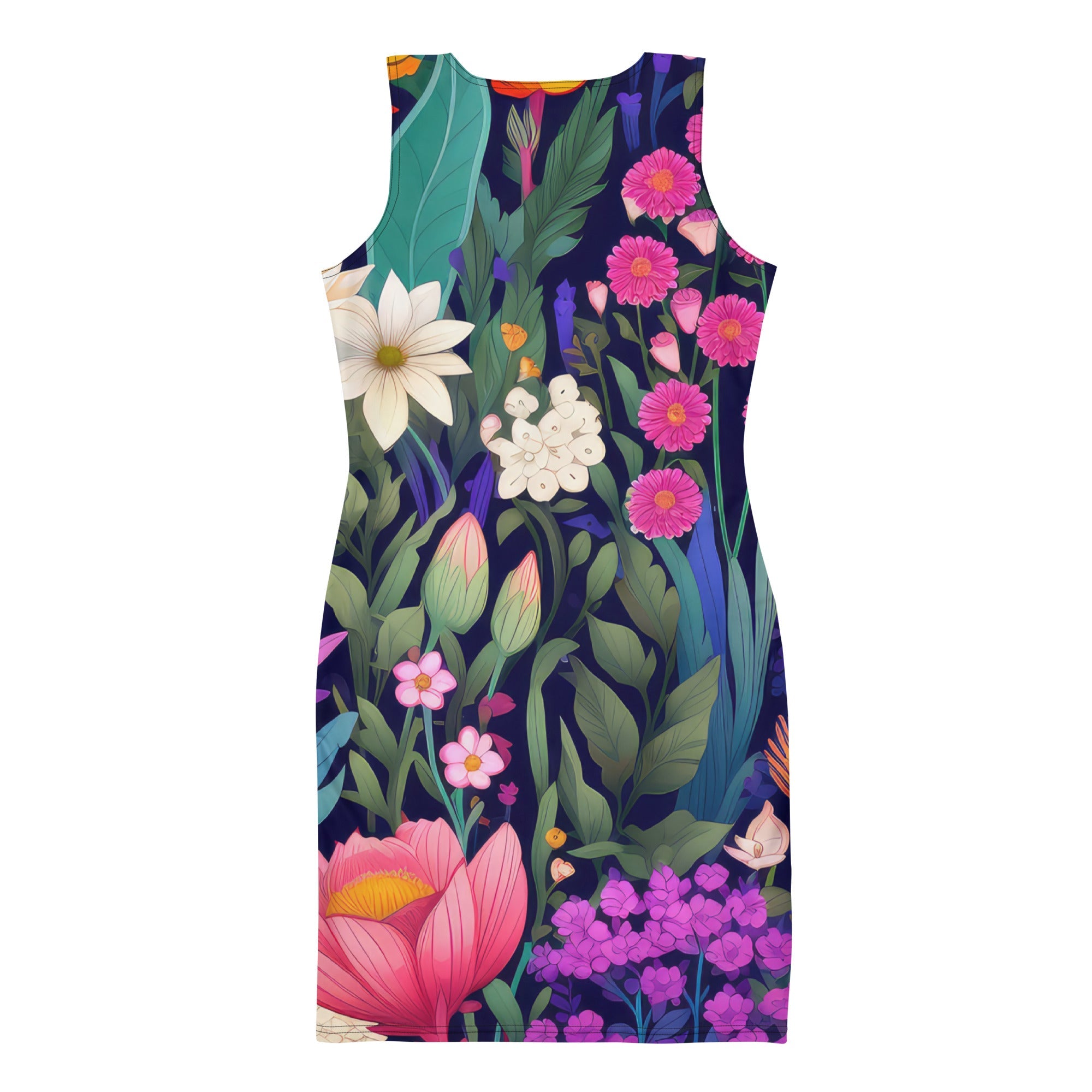 Floral Lover's Springtime Party Dress