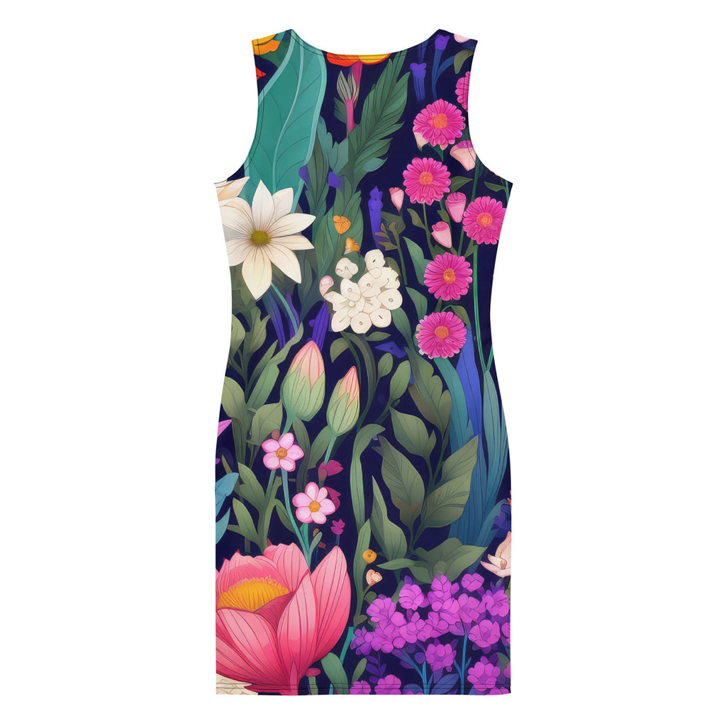 Floral Lover's Springtime Party Dress