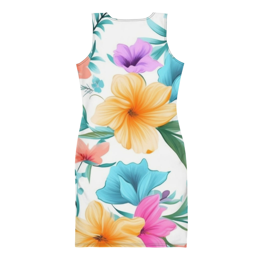 Floral Lover's Springtime Party Dress