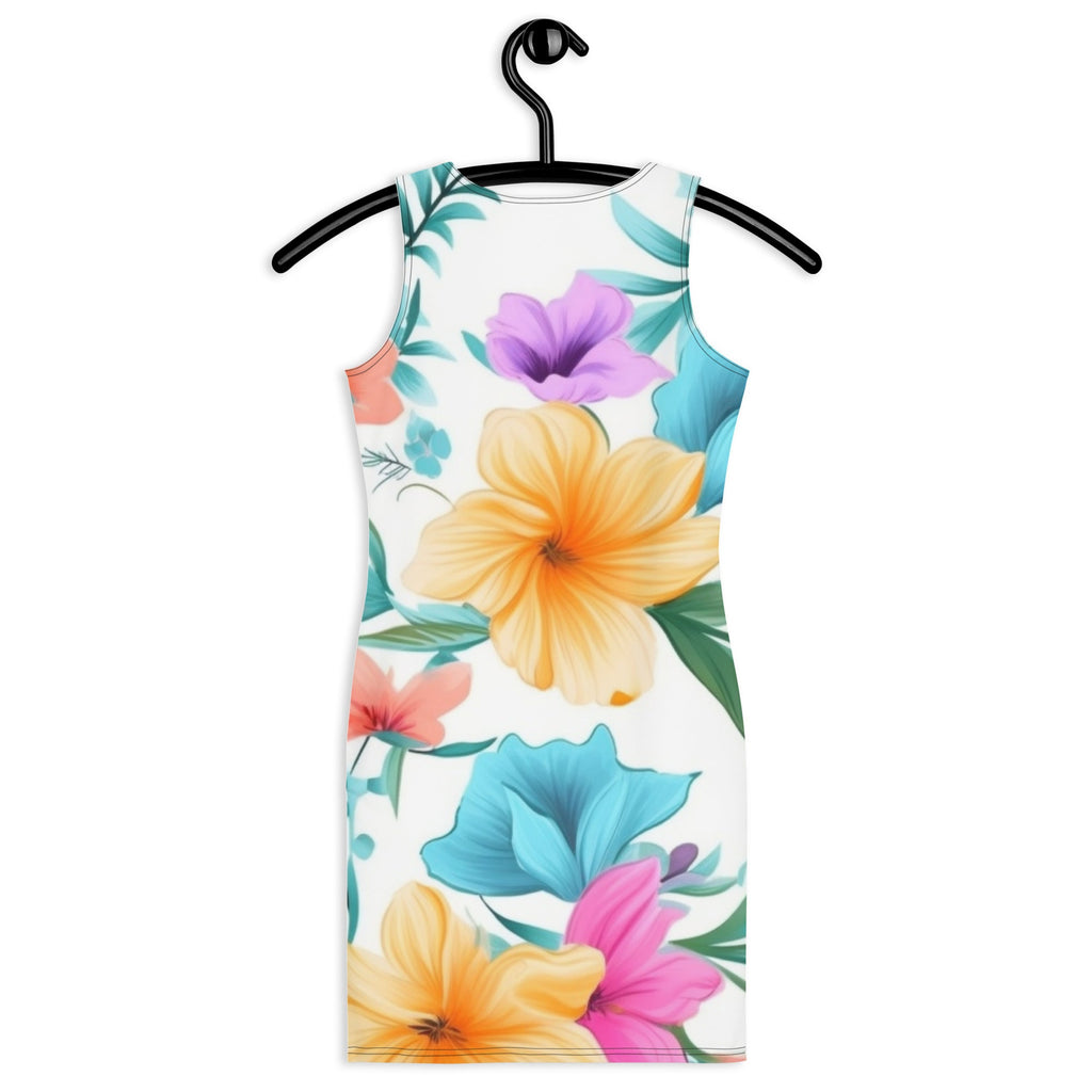 Floral Lover's Springtime Party Dress