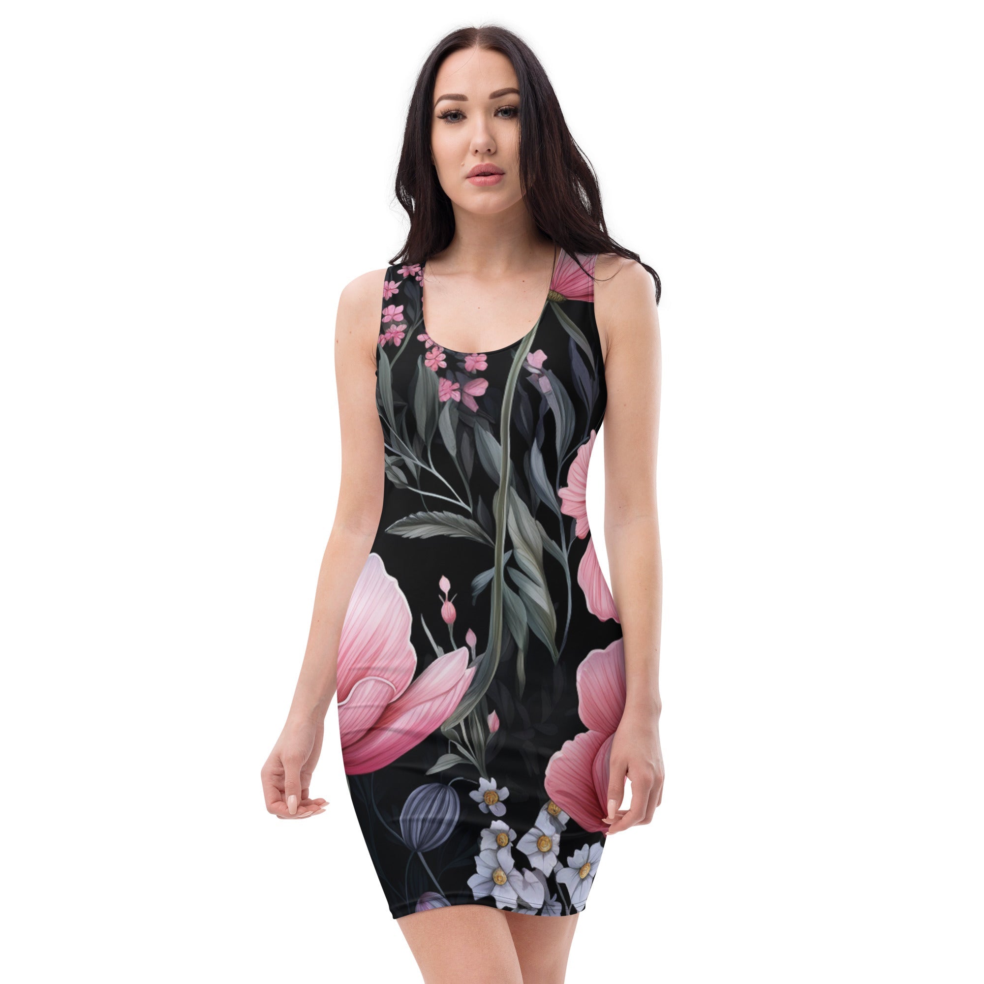 Floral Lover's Springtime Party Dress