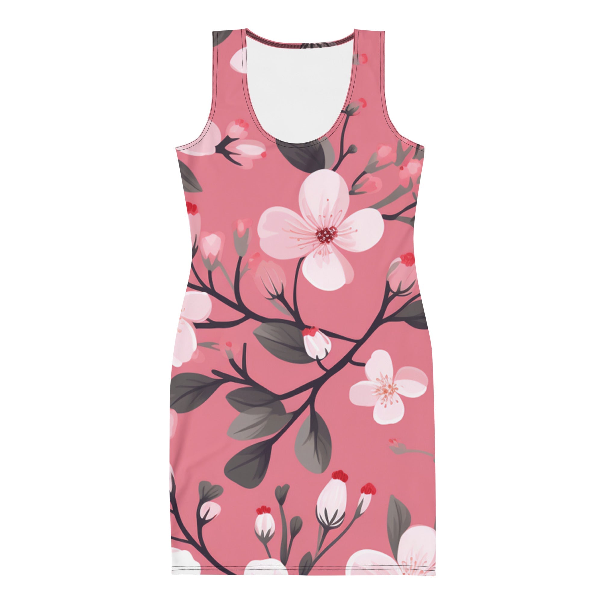Floral Lover's Springtime Party Dress