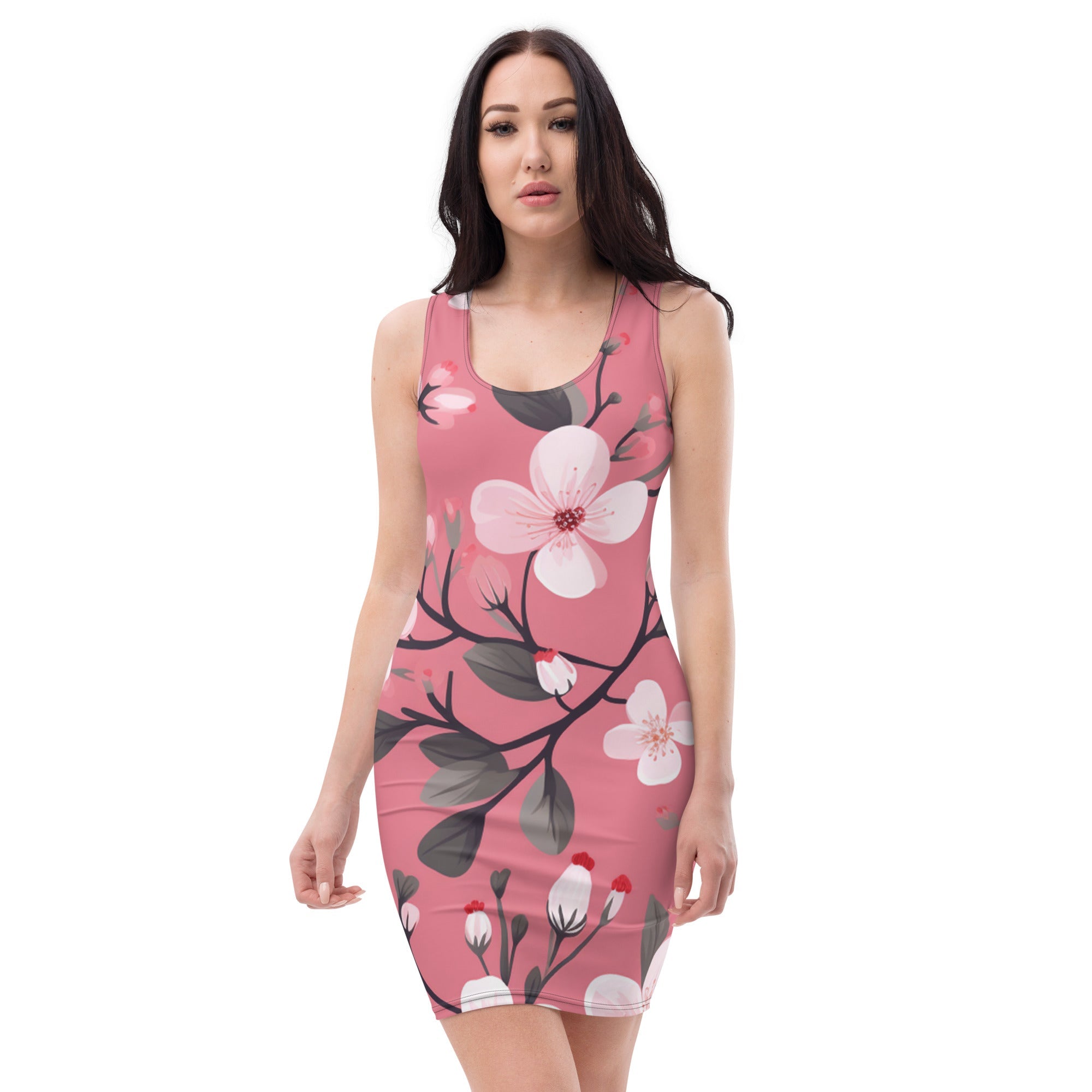 Floral Lover's Springtime Party Dress