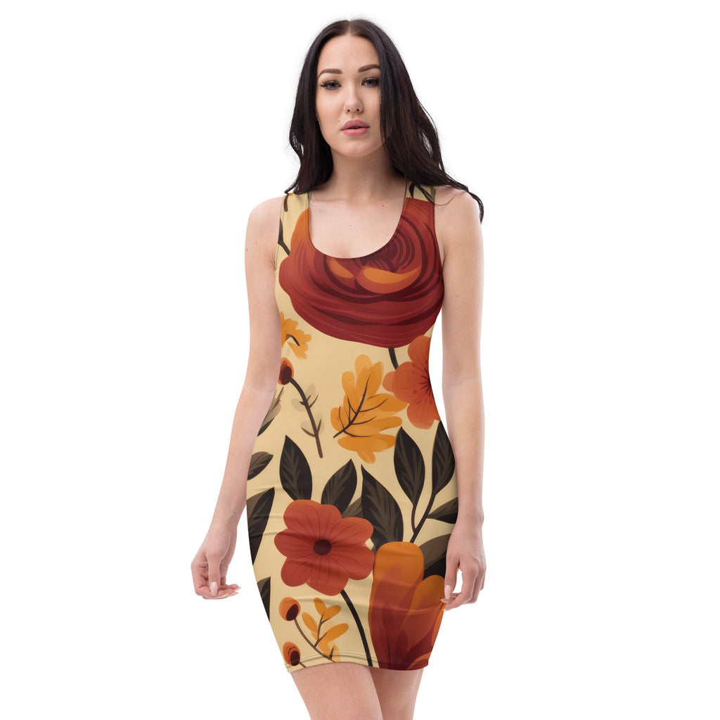Floral Lover's Springtime Party Dress