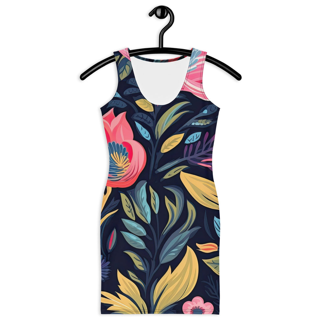 Floral Lover's Springtime Party Dress