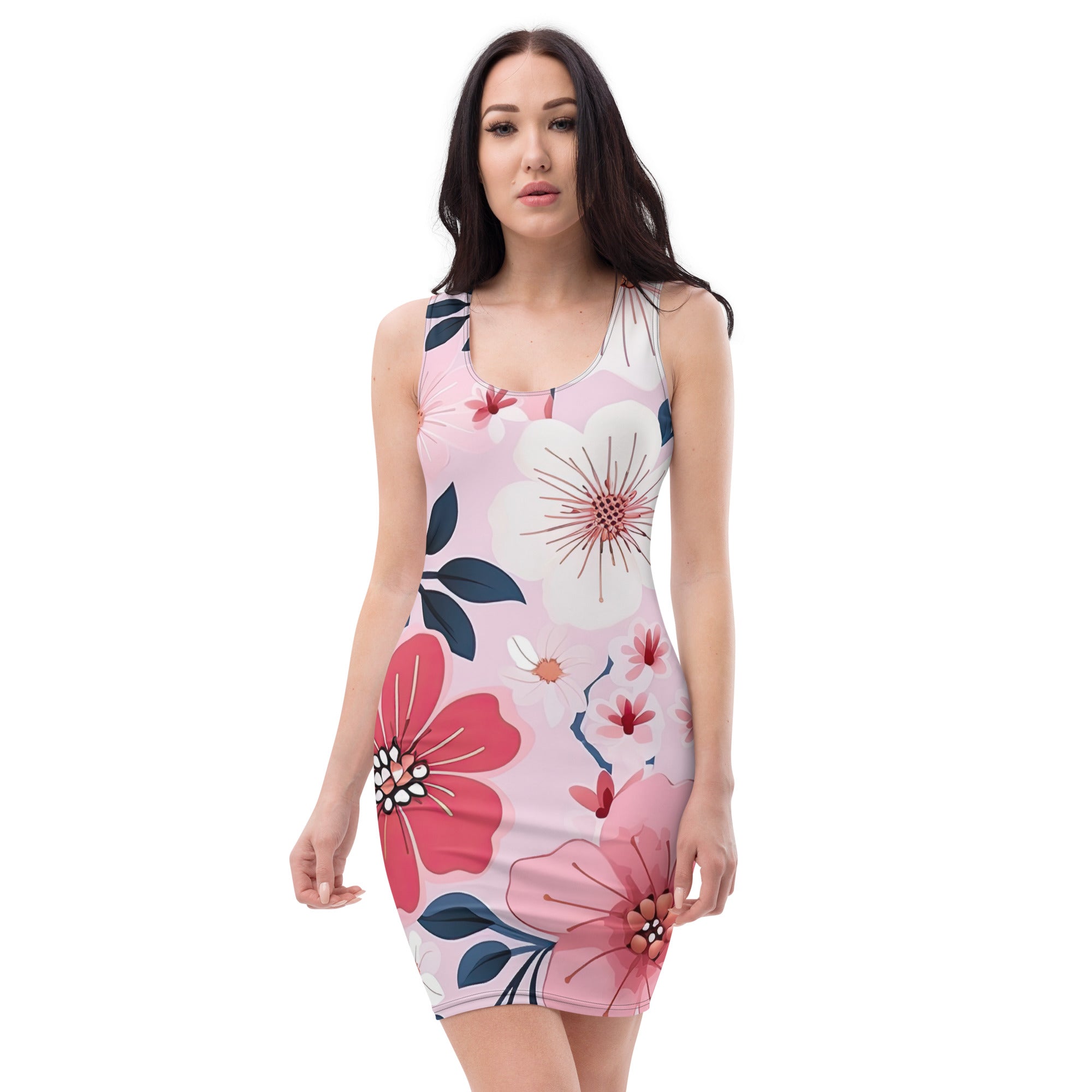 Floral Lover's Springtime Party Dress