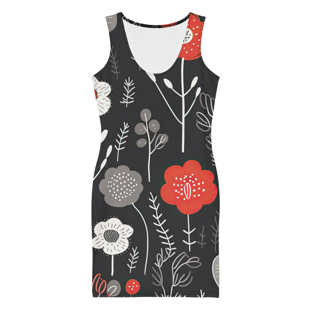 Floral Lover's Springtime Party Dress