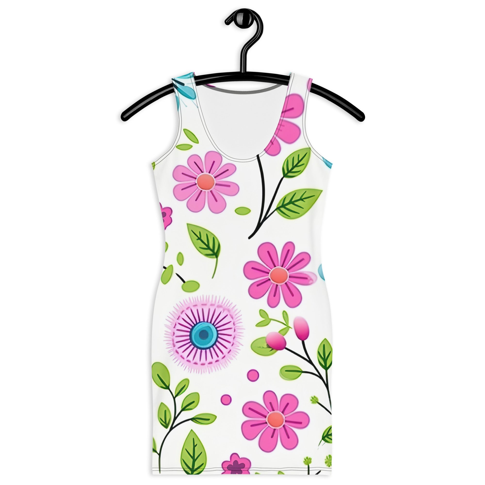 Floral Lover's Springtime Party Dress