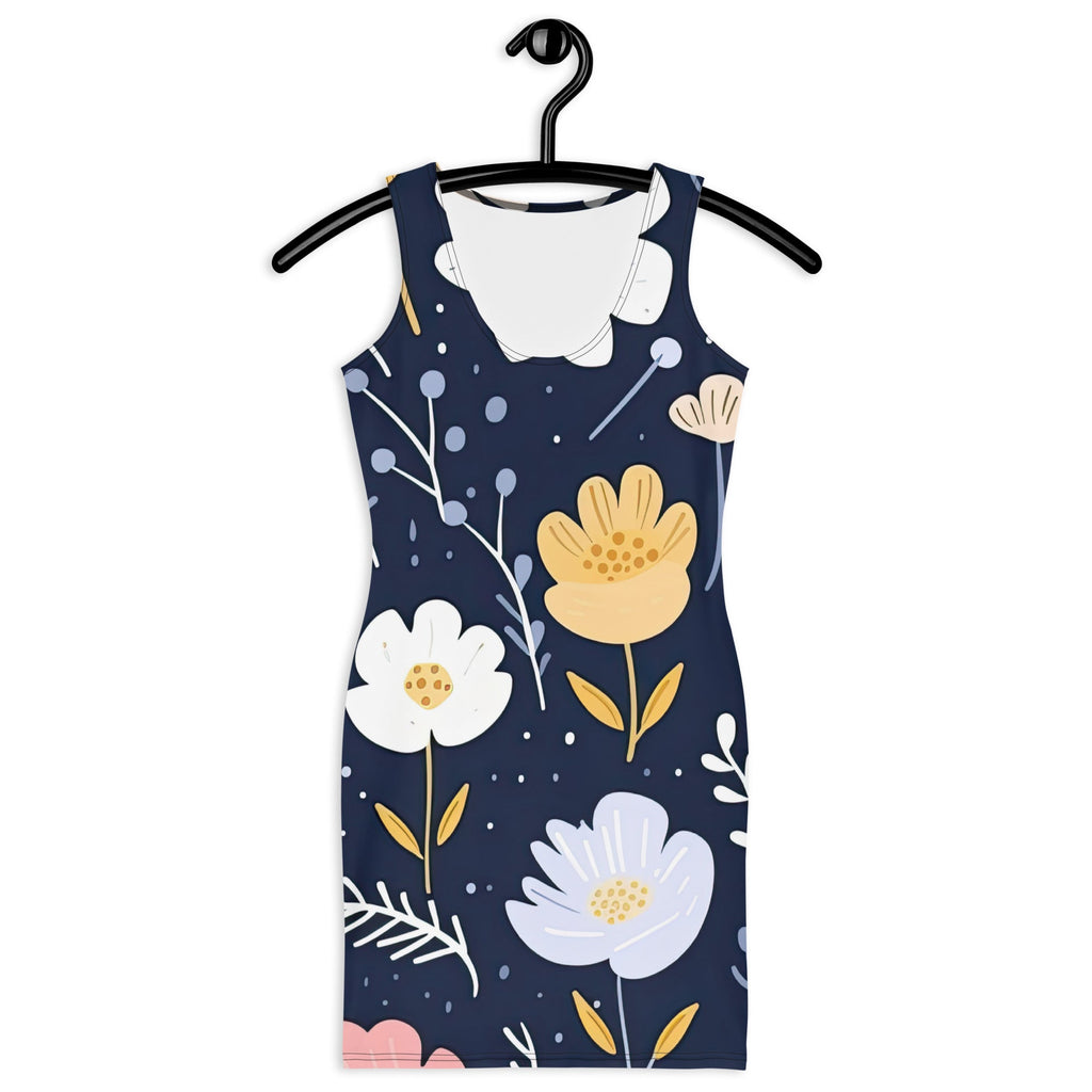 Floral Lover's Springtime Party Dress