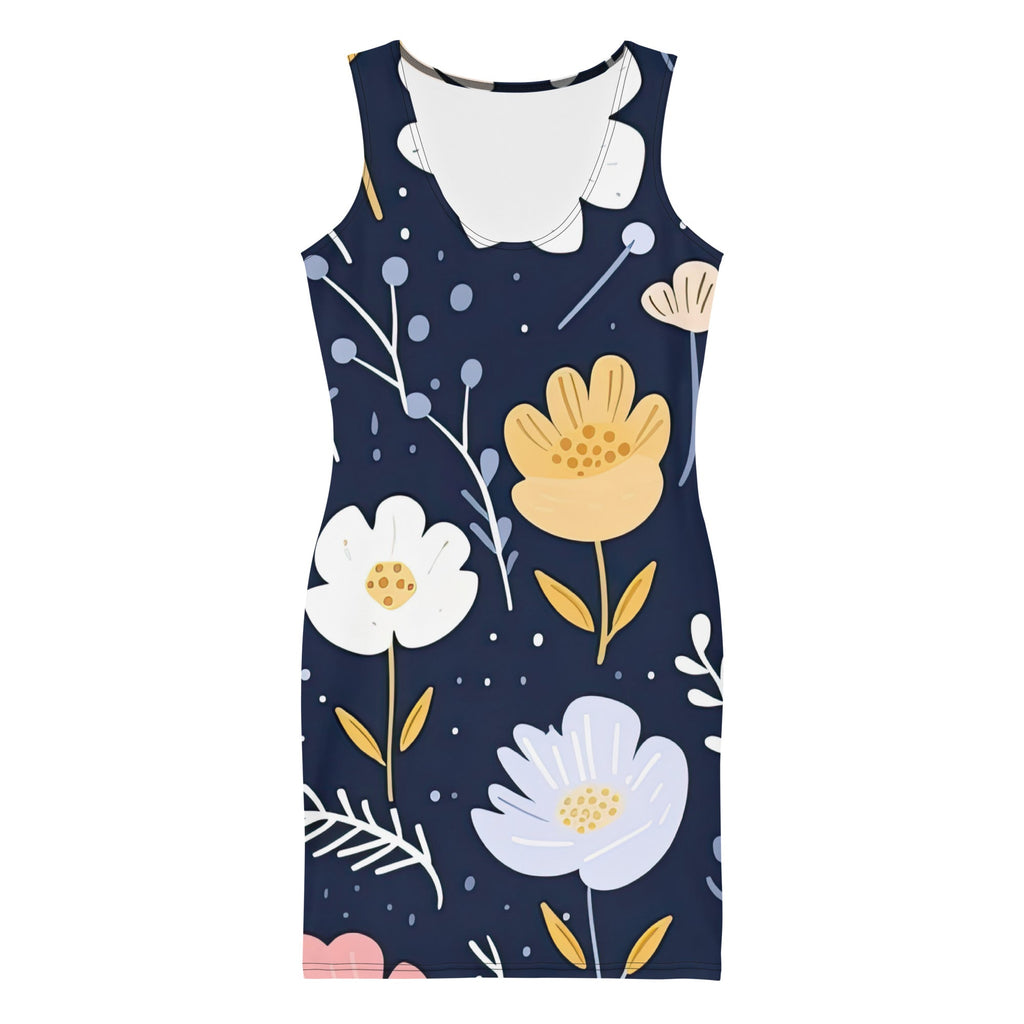 Floral Lover's Springtime Party Dress