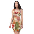 Floral Lover's Springtime Party Dress