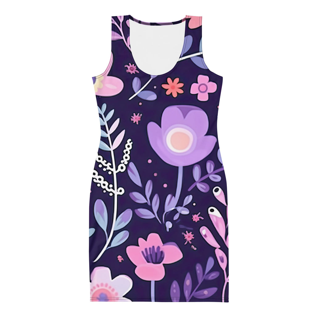 Floral Lover's Springtime Party Dress