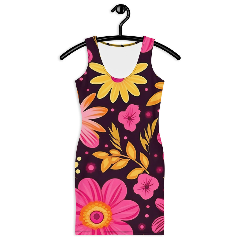 Floral Lover's Springtime Party Dress
