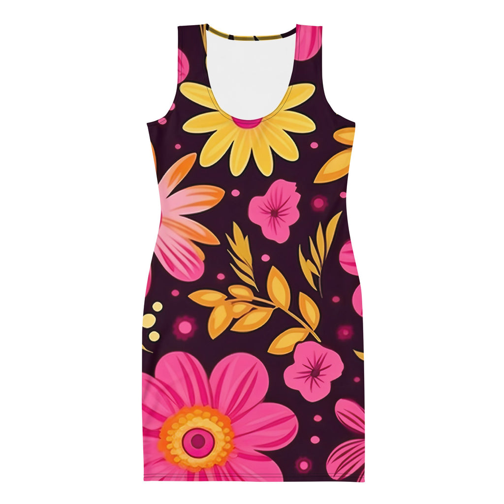 Floral Lover's Springtime Party Dress