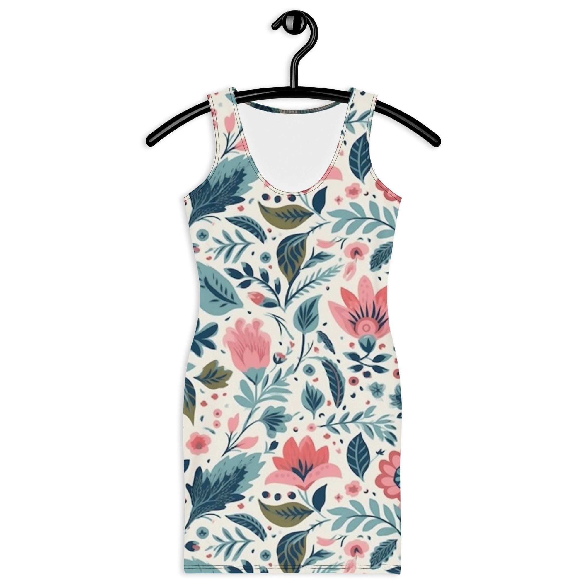 Floral Lover's Springtime Party Dress