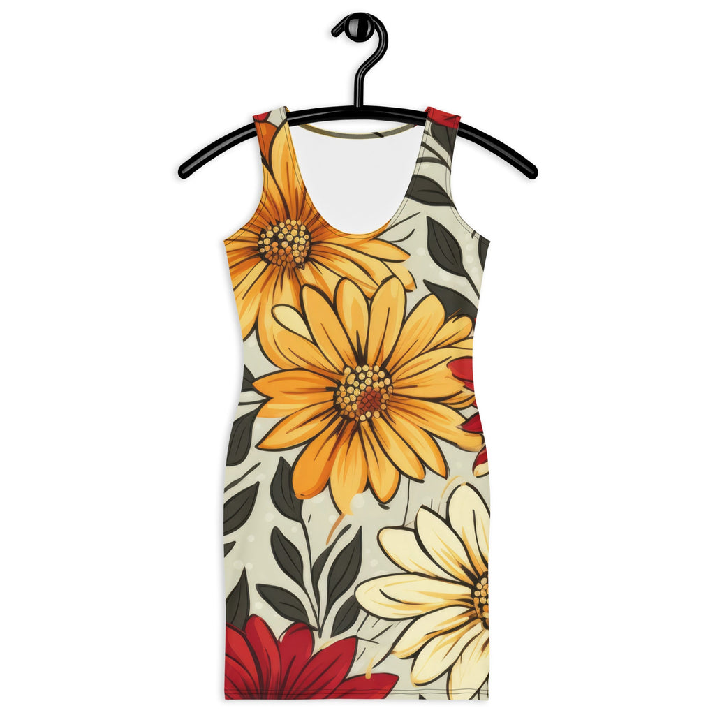 Floral Lover's Springtime Party Dress