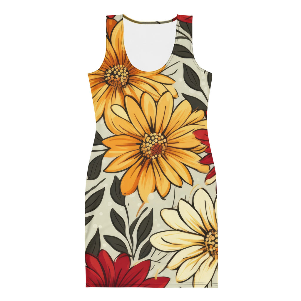 Floral Lover's Springtime Party Dress